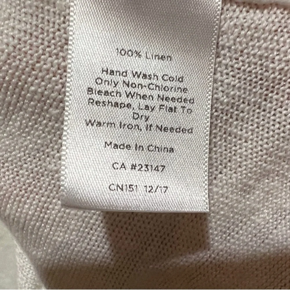 Talbots romantic bracelet bell sleeve sweater linen old money minimalist coastal